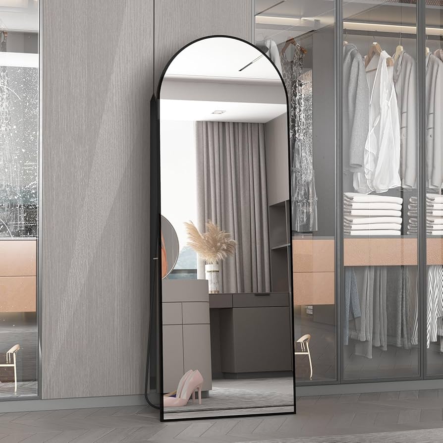 立て掛けミラー Umbra Hubba Arched Leaning Mirror｜ミラー 壁掛け 賃貸